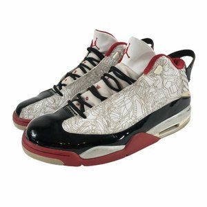 Air Jordan Mens Dub Zero Basketball Shoes White